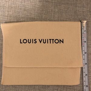 Authentic Louis Vuitton dustbag